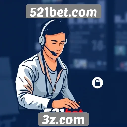 Revisão da disponibilidade de suporte ao cliente em 521bet.com