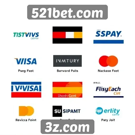 Métodos de pagamento aceitos no 521bet