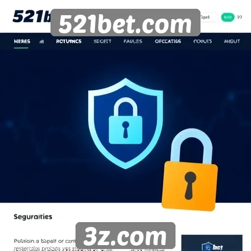 Análise da segurança no site 521bet