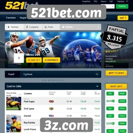 521bet.com oferece diversas opções de apostas esportivas